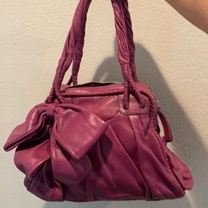 Lockheart purple bag with bow